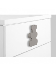 Tirador Decorativo Infantil de Madera - Silueta Oso | Dosy2