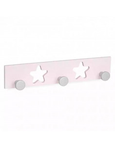 Percha Estrellas Infantil - 3 Colgadores de Colores - Dosy2
