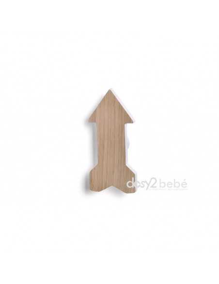 Tirador Decorativo Infantil Flecha – Madera Lacada – Dosy2