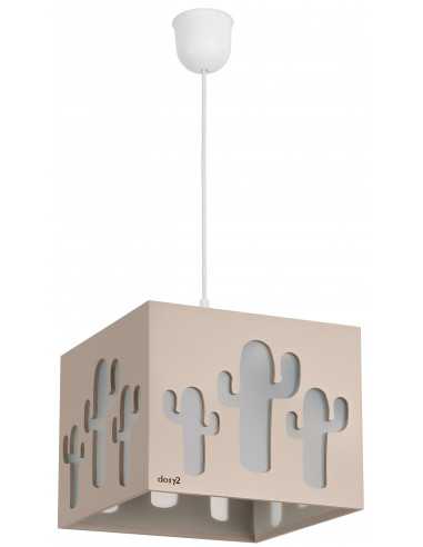 Lámpara de Techo Infantil Cactus – Diseño Divertido – Dosy2