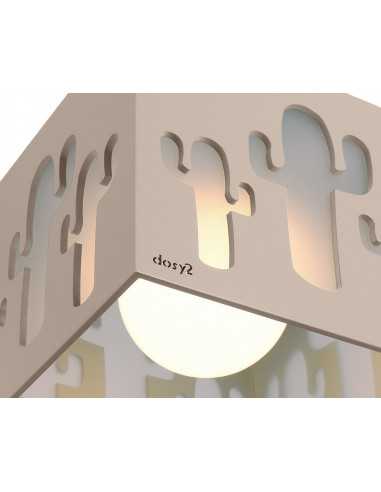 Lámpara de Techo Infantil Cactus – Diseño Divertido – Dosy2