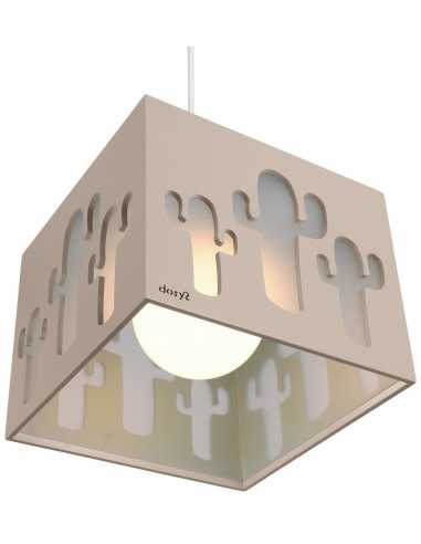 Lámpara de Techo Infantil Cactus – Diseño Divertido – Dosy2