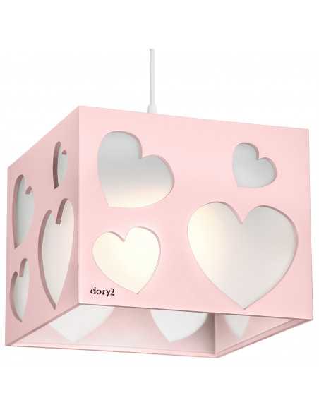 Lámpara de Techo Infantil Corazón – Iluminación Encantadora – Dosy2