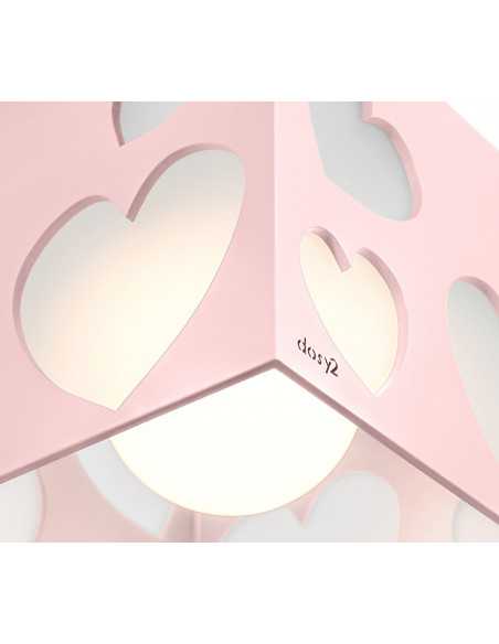 Lámpara de Techo Infantil Corazón – Iluminación Encantadora – Dosy2