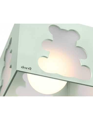 Lámpara de Techo Infantil Panda – Diversión y Dulzura – Dosy2