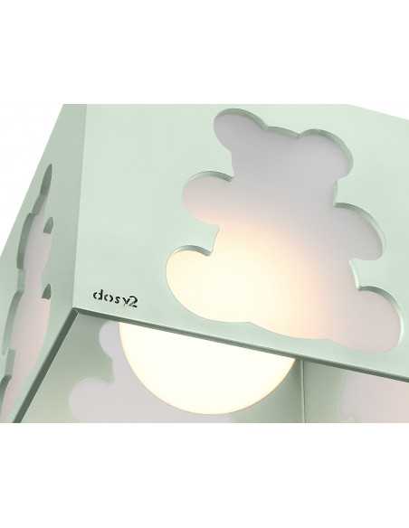 Lámpara de Techo Infantil Panda – Diversión y Dulzura – Dosy2