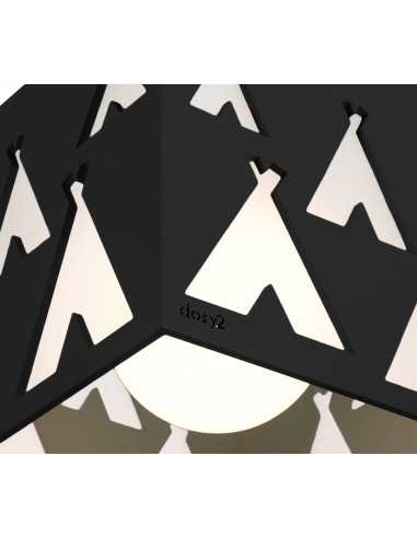 Lámpara de techo infantil Tipi – Aventura y Encanto – Dosy2