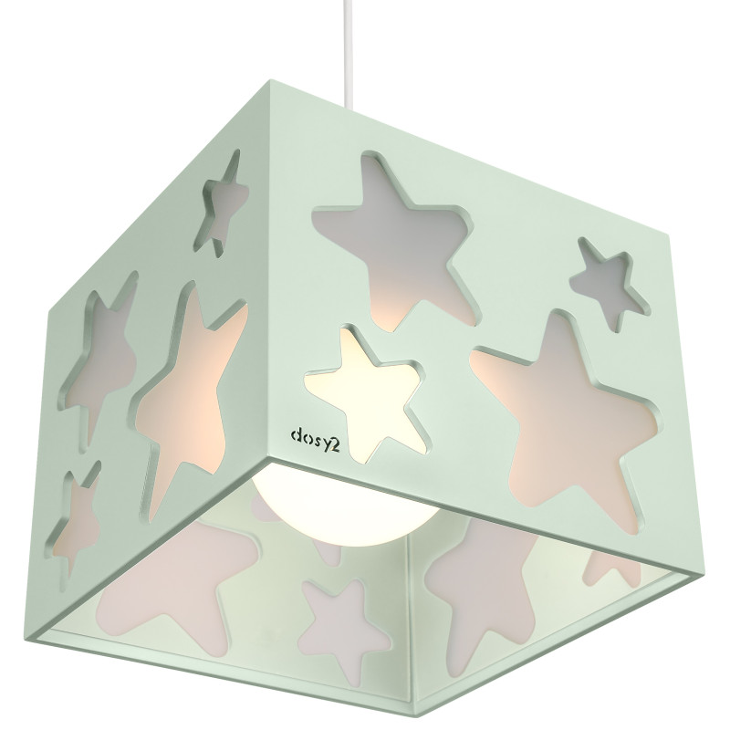 lampara de madera lacada decoracion