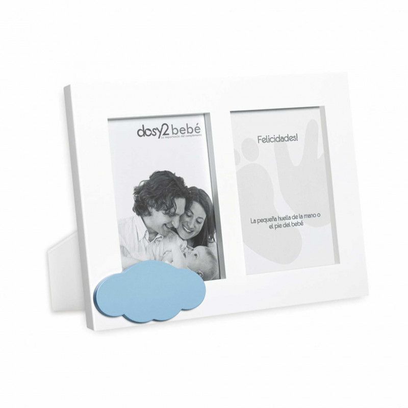 portafotos en madera lacada