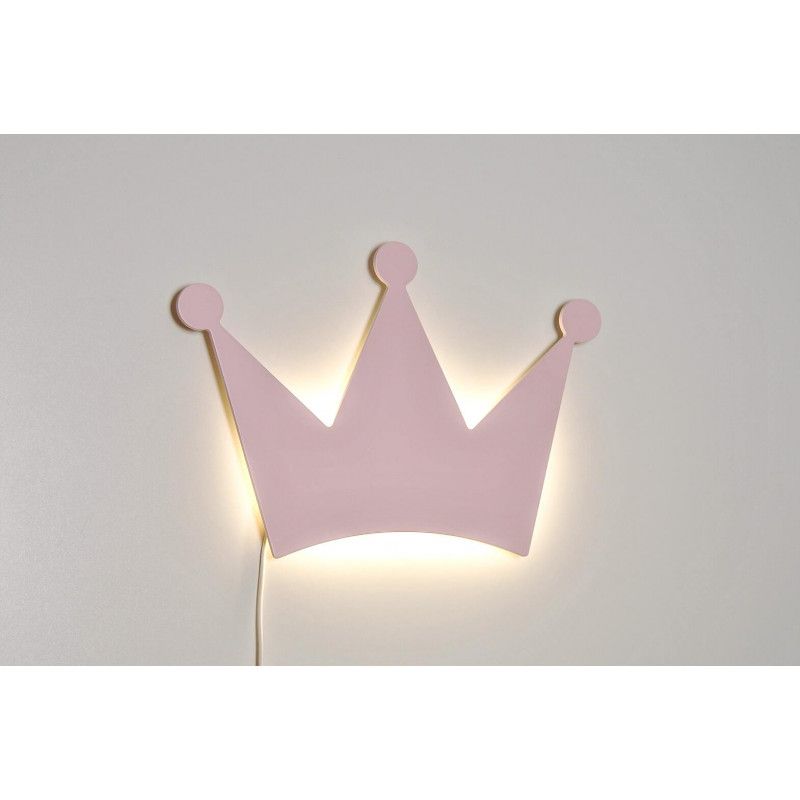 lampara de pared en madera lacada