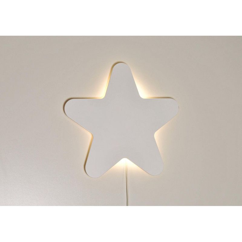 lampara de pared estrella