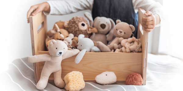 Claves para el almacenamiento de los juguetes de tu bebé